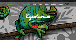 Desktop Screenshot of egzotarium.pl